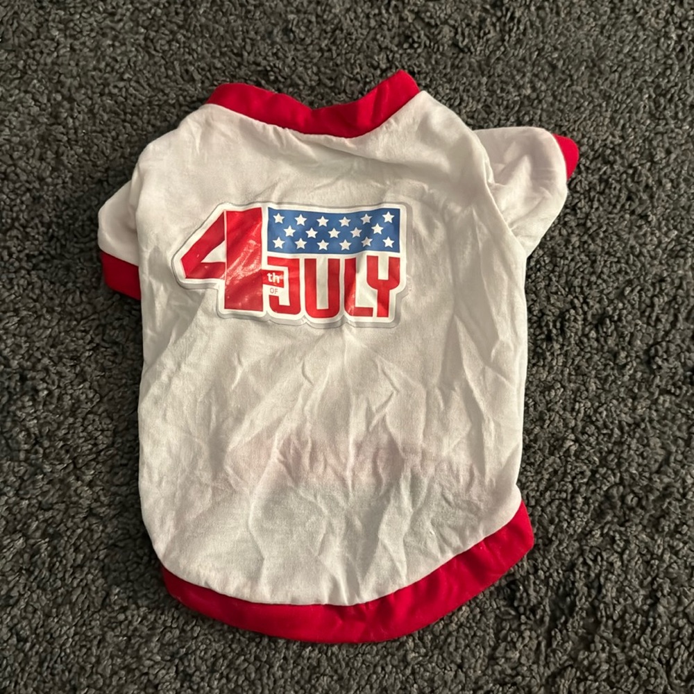 July 4th t shirt for dogs